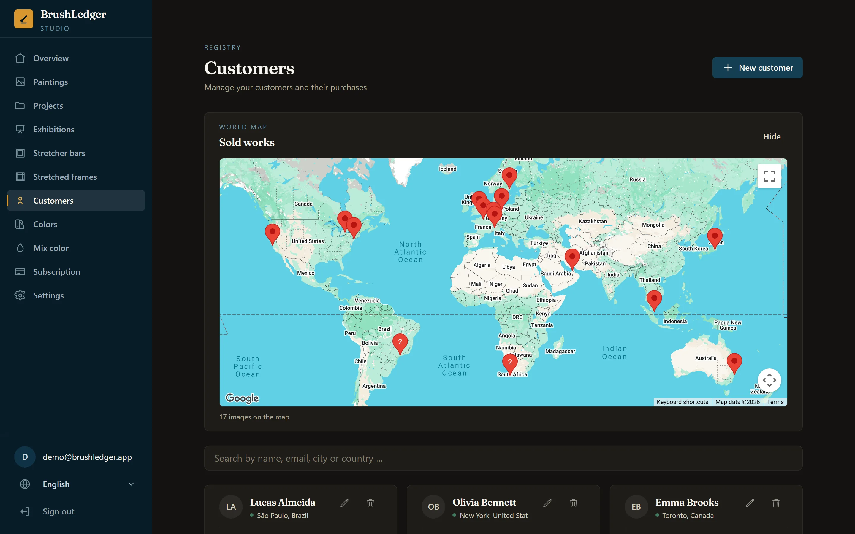 World map